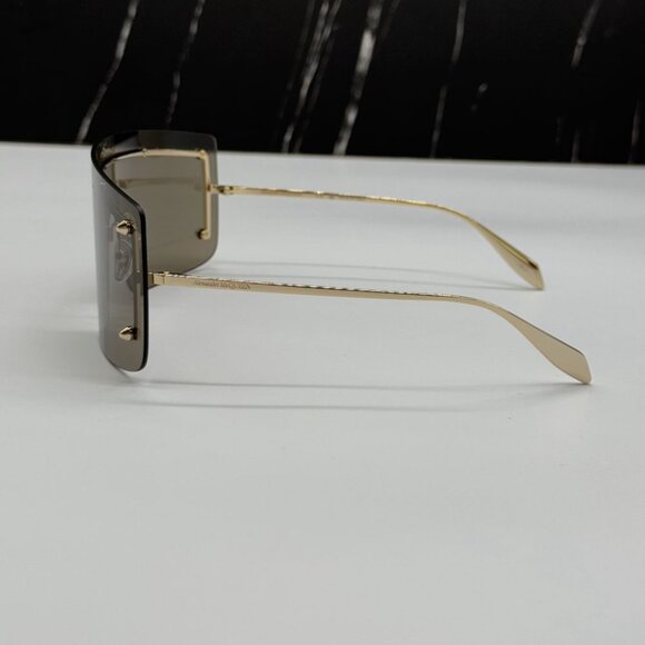 NEW AM0412S 002 ALEXANDER MCQUEEN SHIELD UNISEX SUNGLASSES main image 4